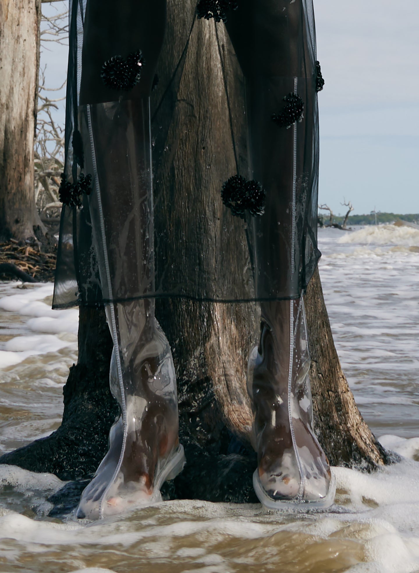 Mookie Rain Boot | Tibi Clear