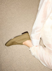 Harry Canvas Boot | Tibi Tan