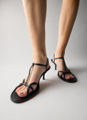 Milbourne Heel | Tibi Dark Navy