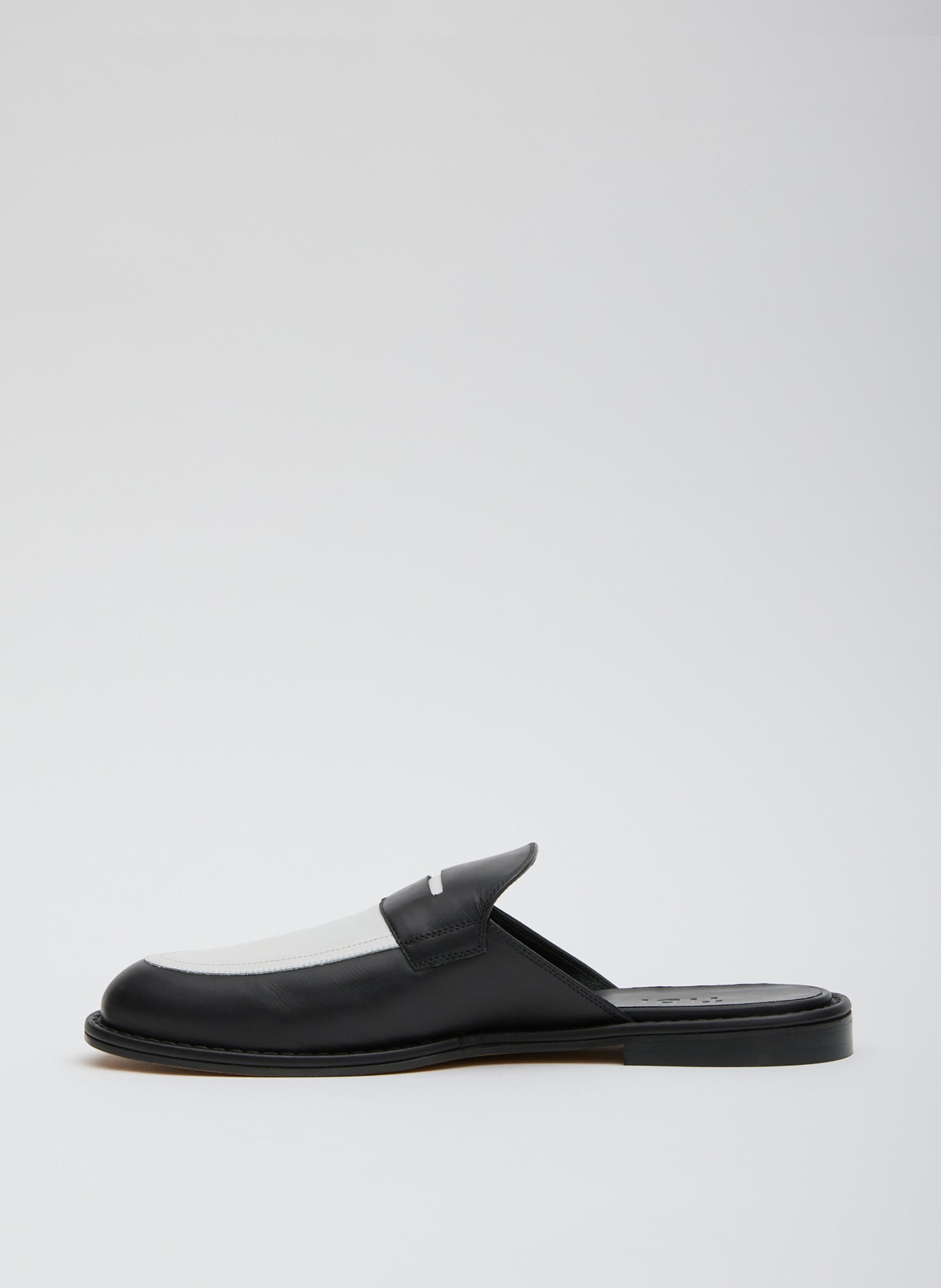 Herbert Slide | Tibi Black/White