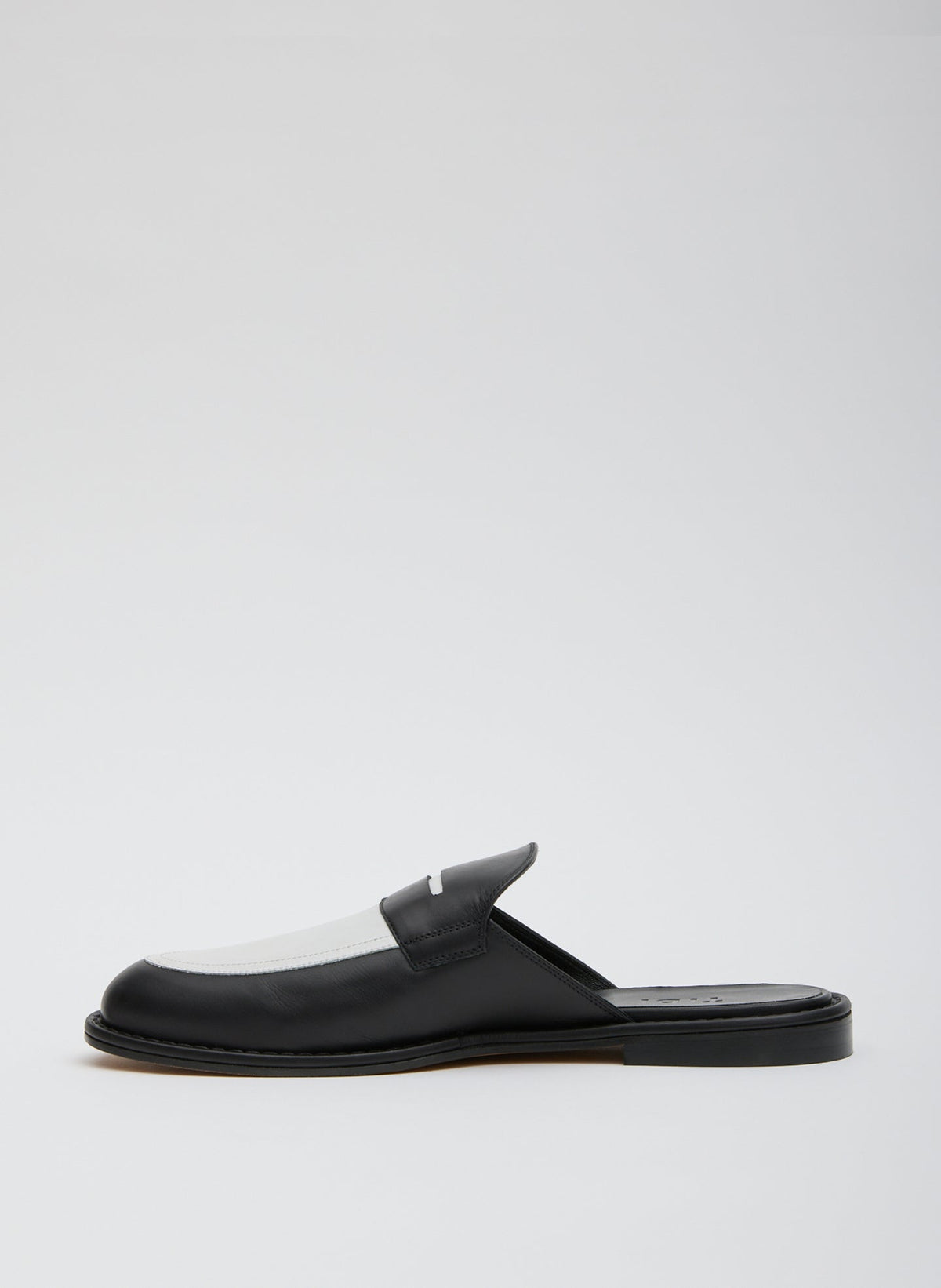 Herbert Slide | Tibi Black/White