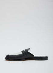 Herbert Slide | Tibi Black/White