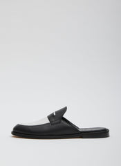 Herbert Slide | Tibi Black/White