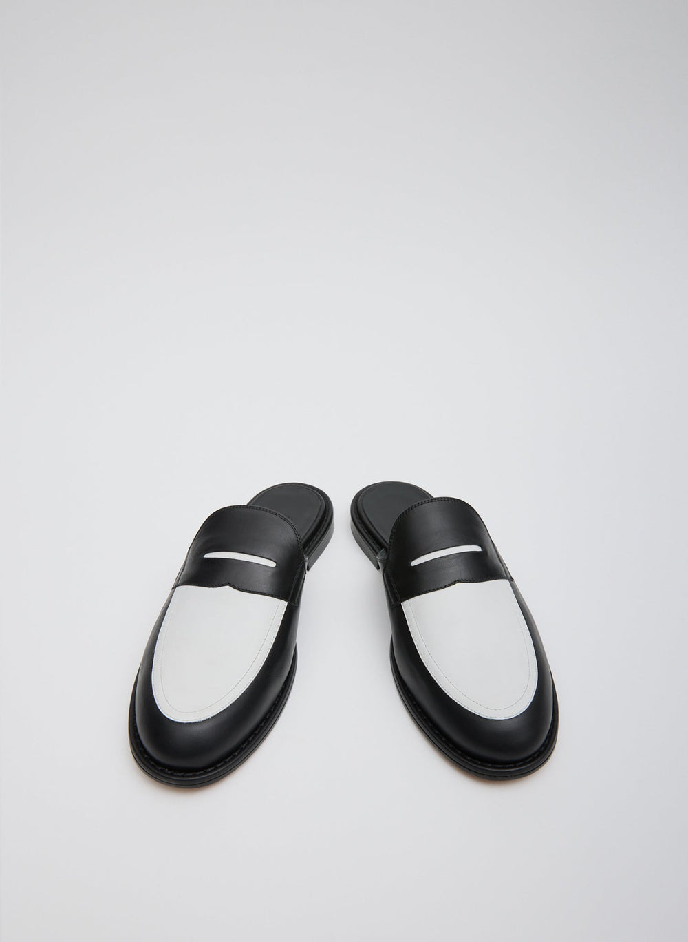 Herbert Slide | Tibi Black/White