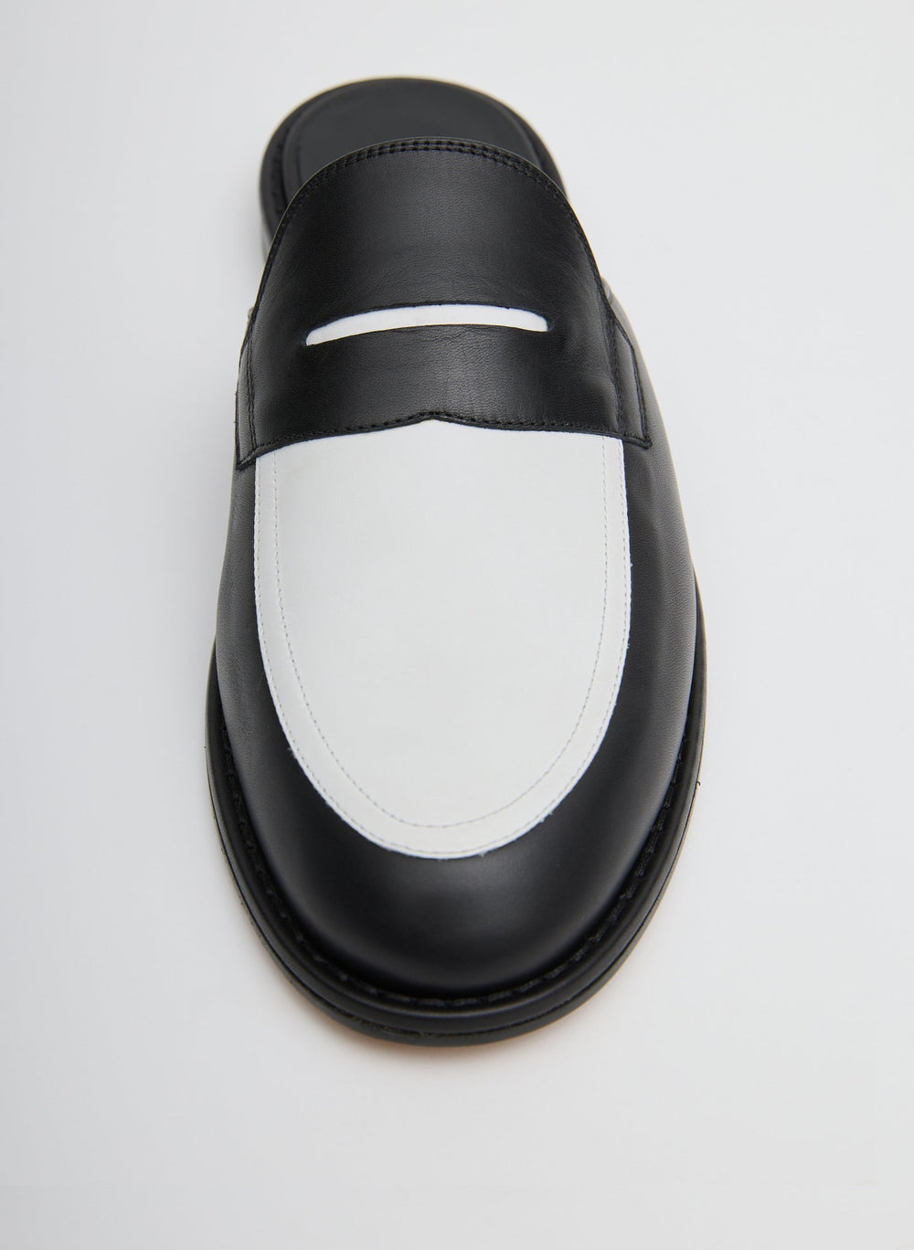 Herbert Slide | Tibi Black/White