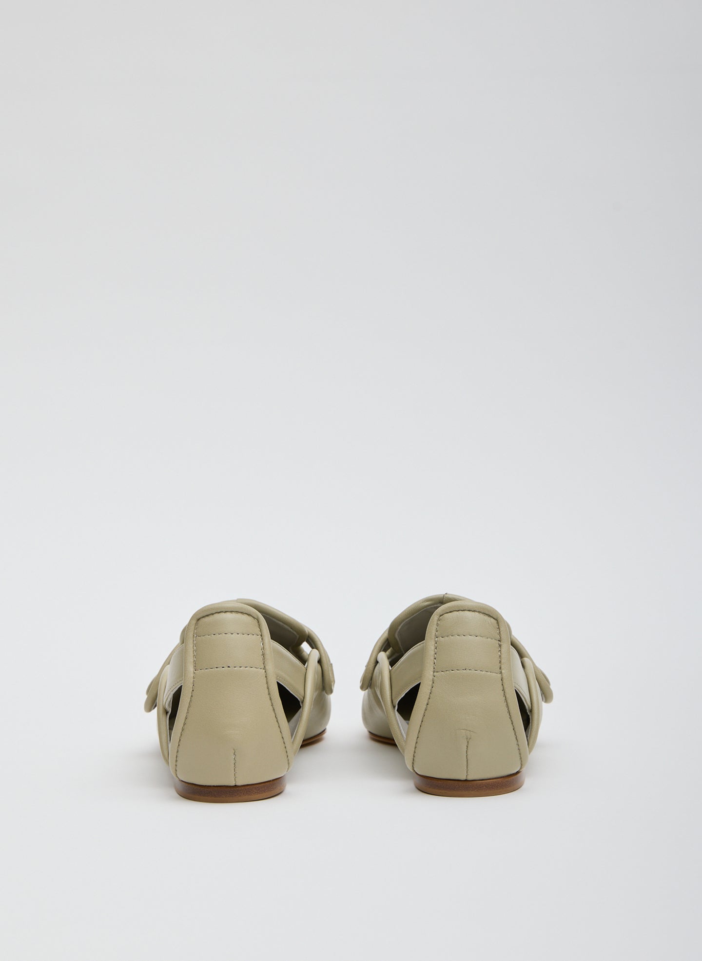 Cozy Rudolph Flat | Tibi Dusty Green