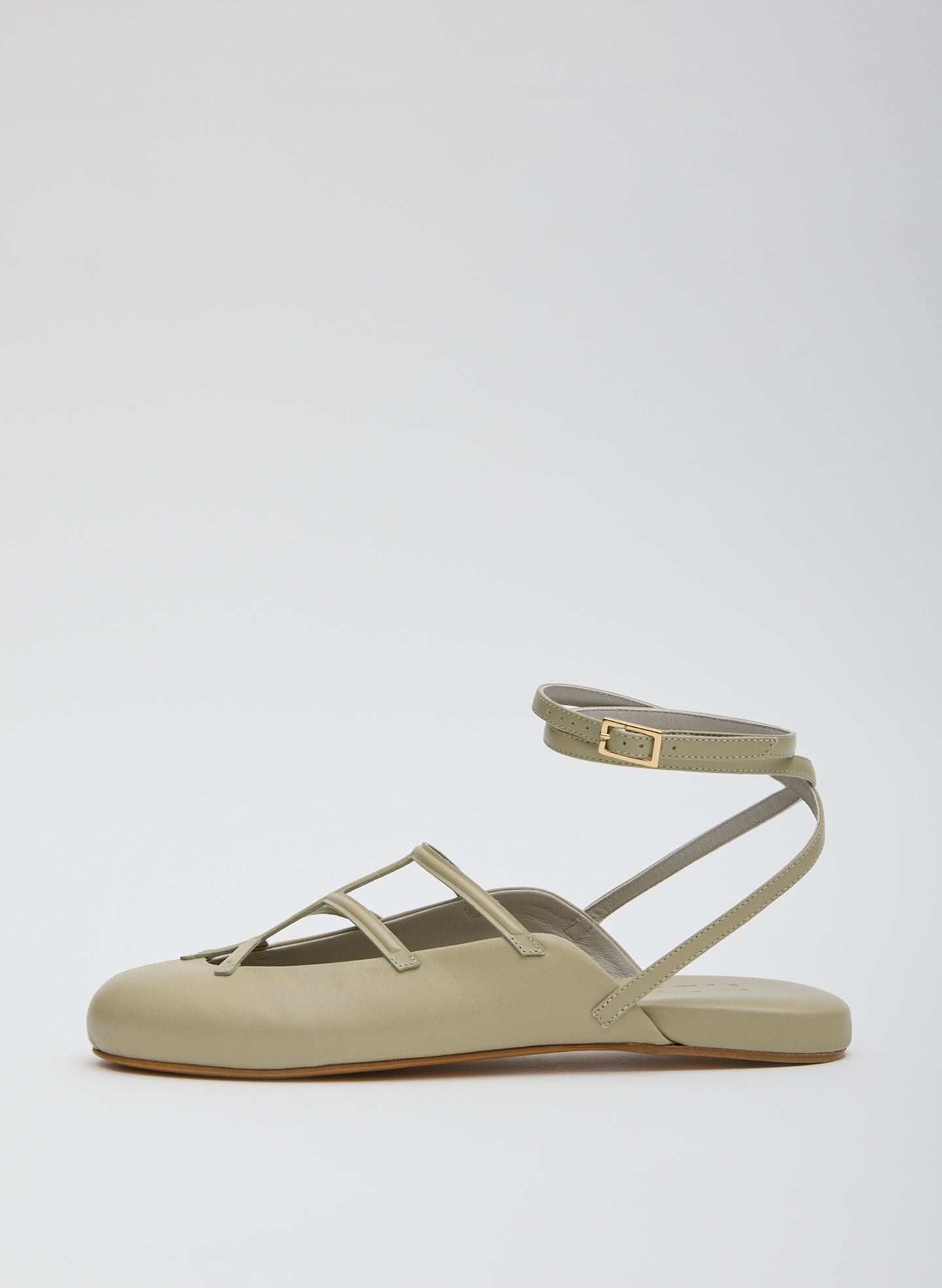 Jean-Claude Flat | Tibi Dusty Green