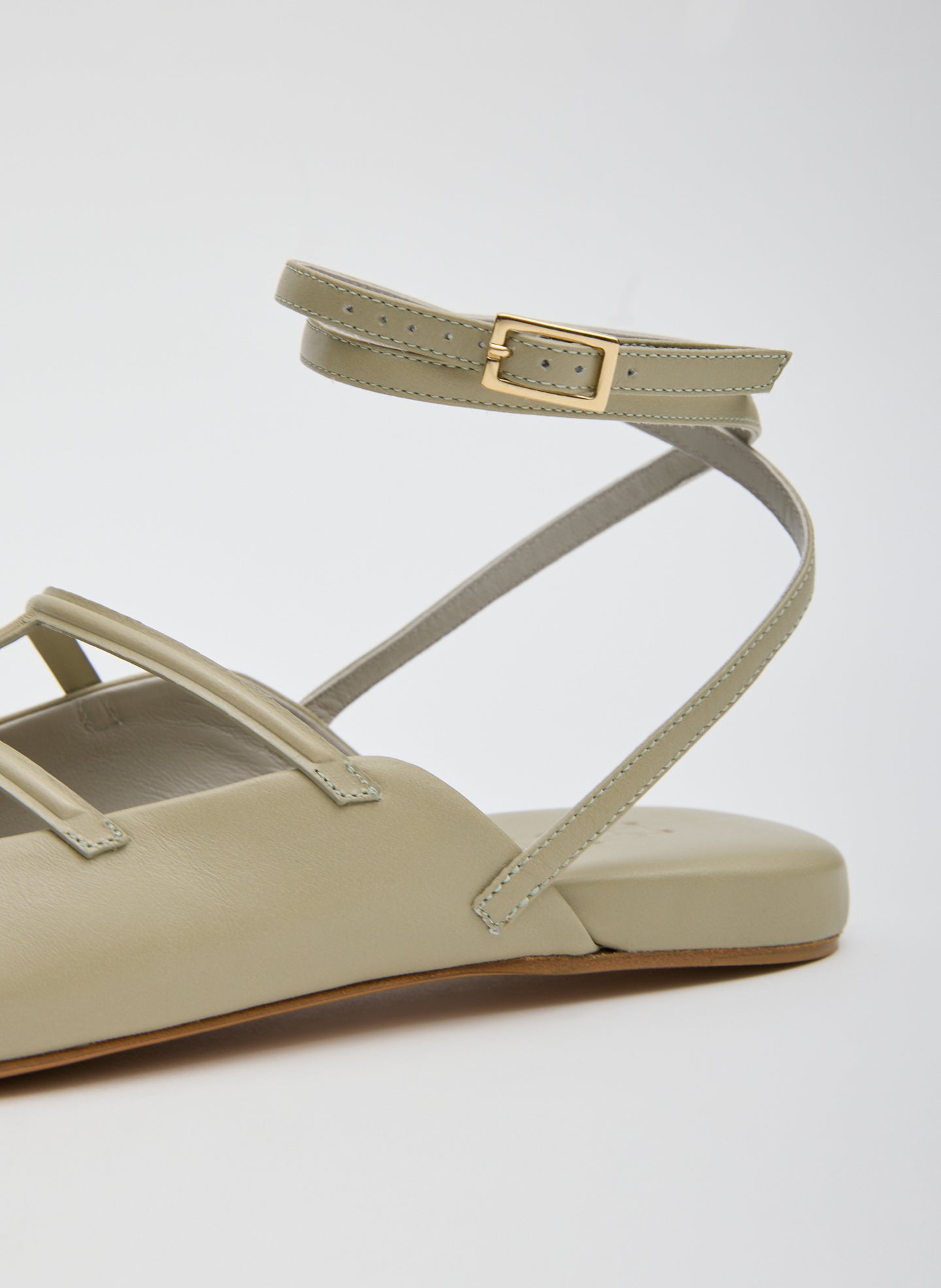 Jean-Claude Flat | Tibi Dusty Green