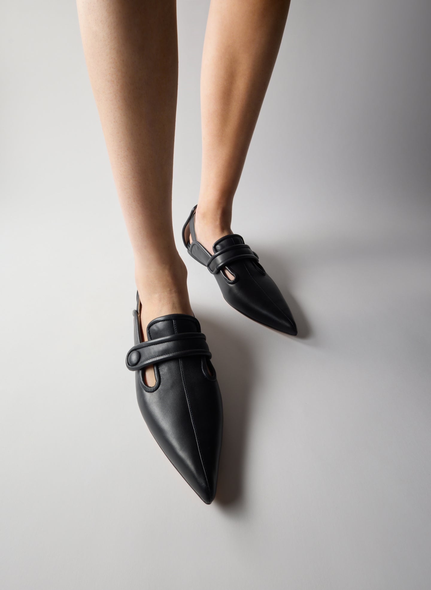 Cozy Rudolph Flat | Tibi Dark Navy