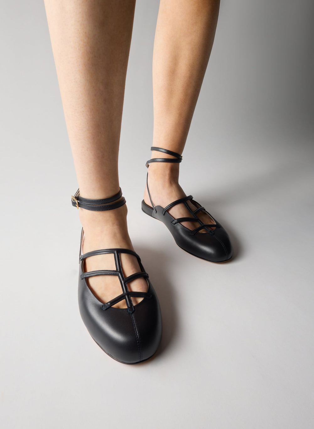Jean-Claude Flat | Tibi Dark Navy
