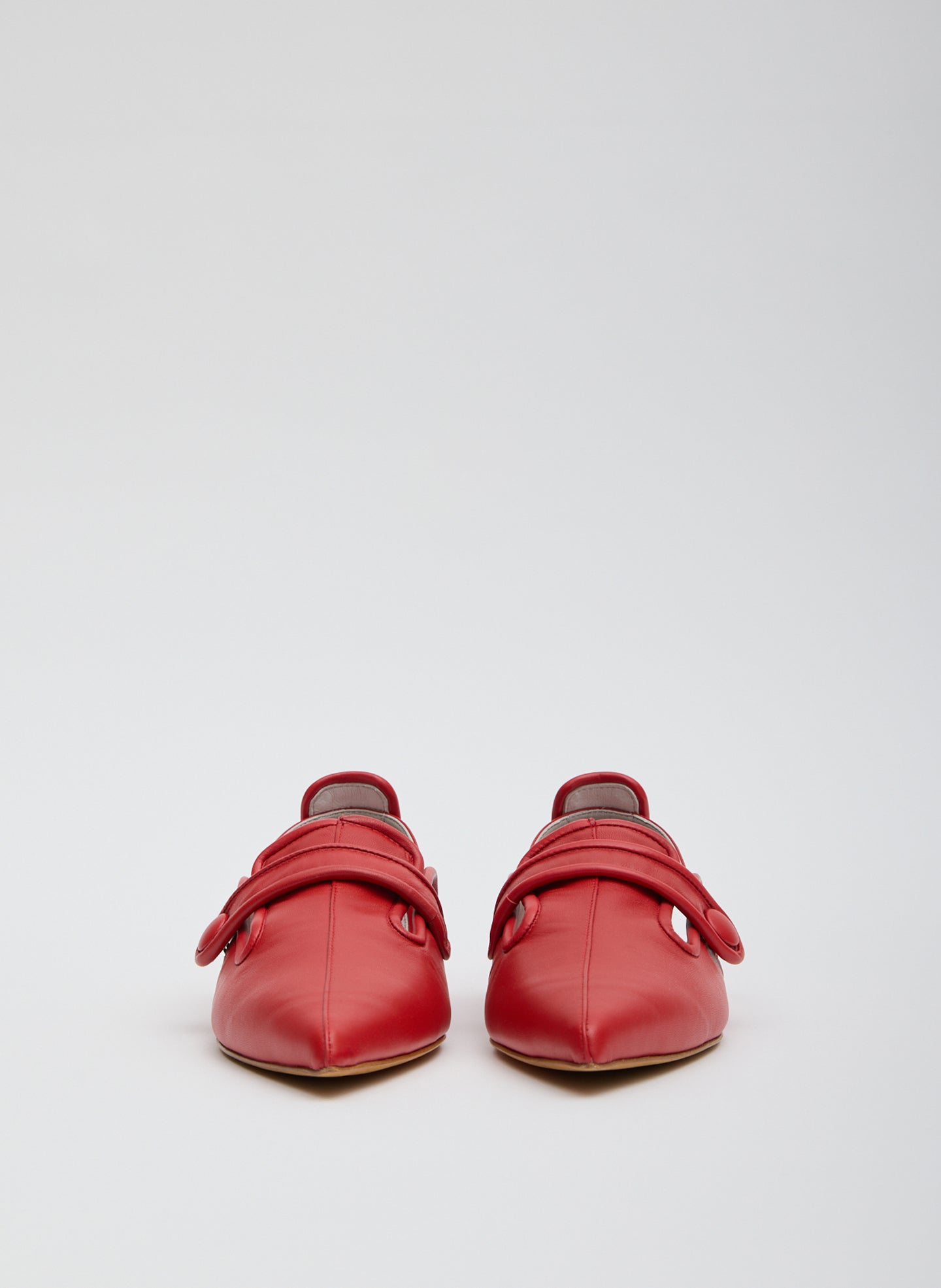 Cozy Rudolph Flat | Tibi Red