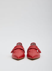 Cozy Rudolph Flat | Tibi Red