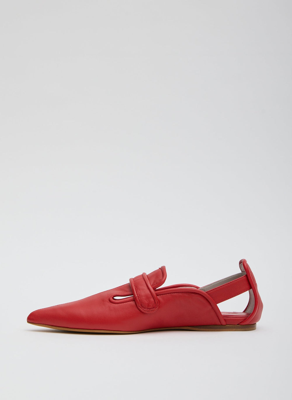 Cozy Rudolph Flat | Tibi Red