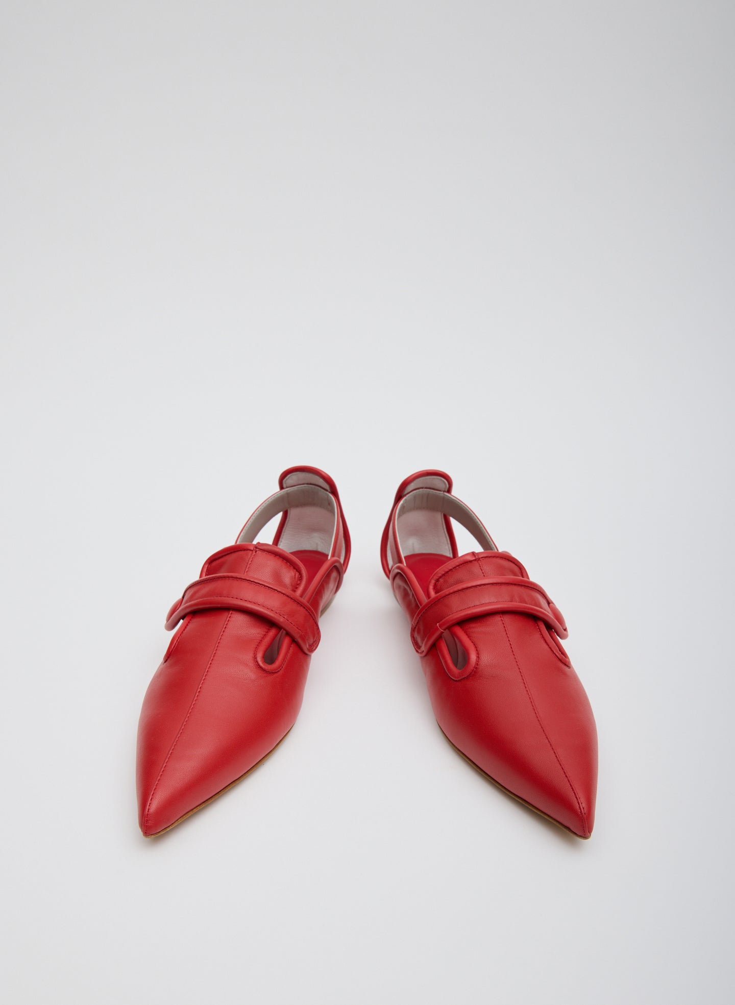Cozy Rudolph Flat | Tibi Red