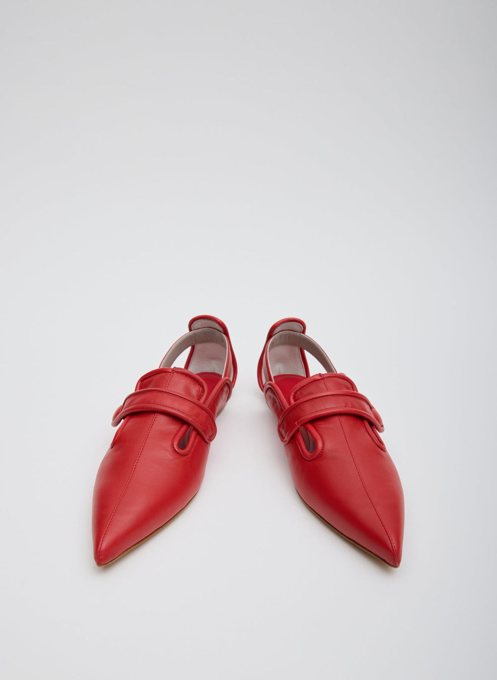 Cozy Rudolph Flat | Tibi Red