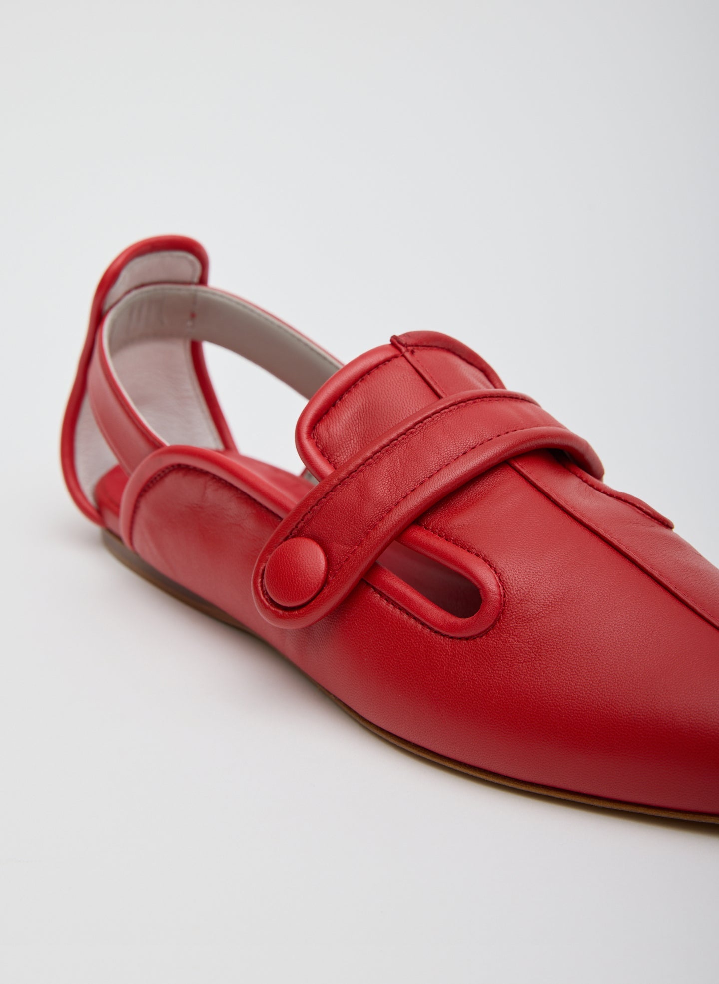 Cozy Rudolph Flat | Tibi Red