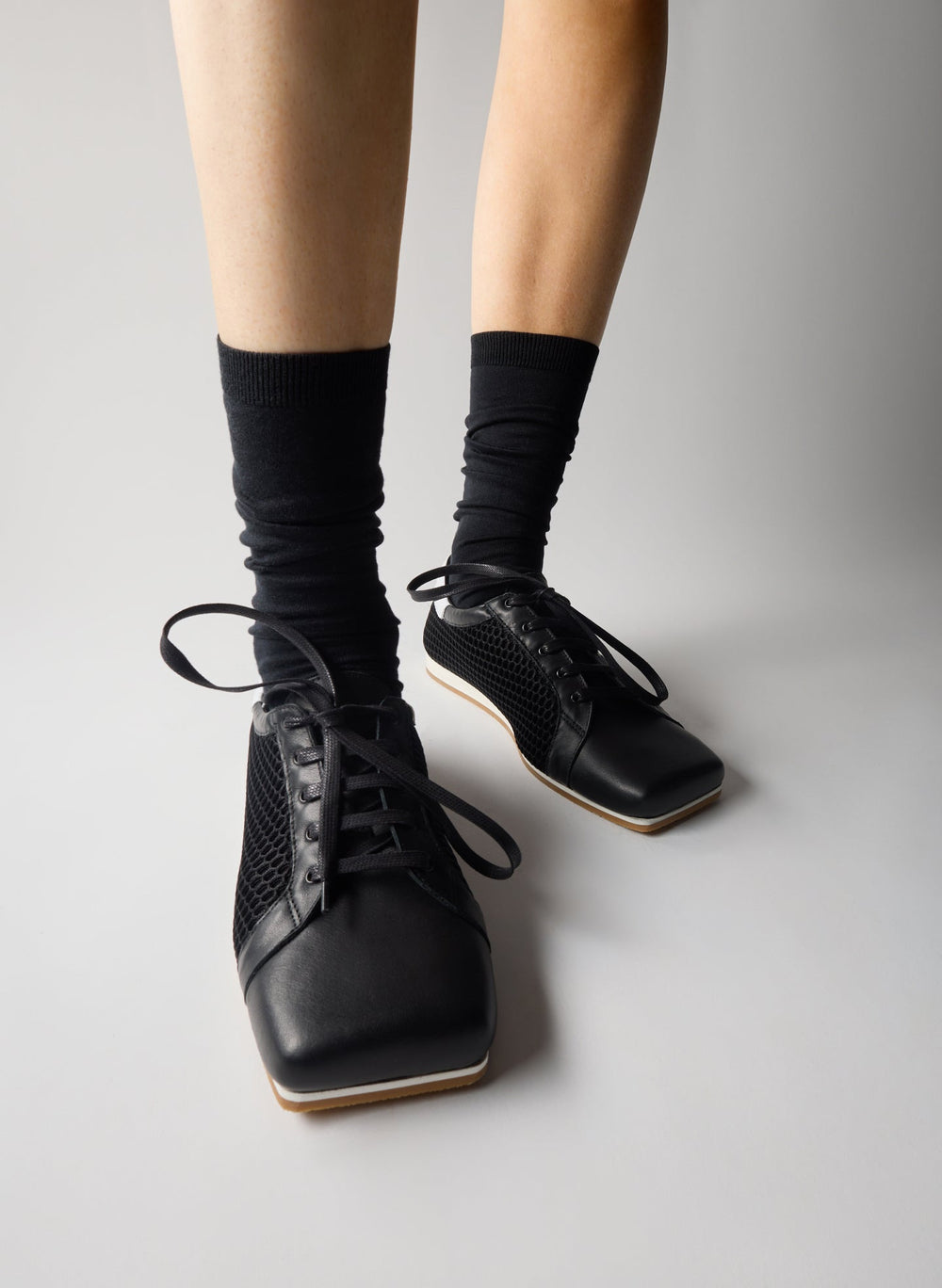 Seth Mesh Sneaker | Tibi Black