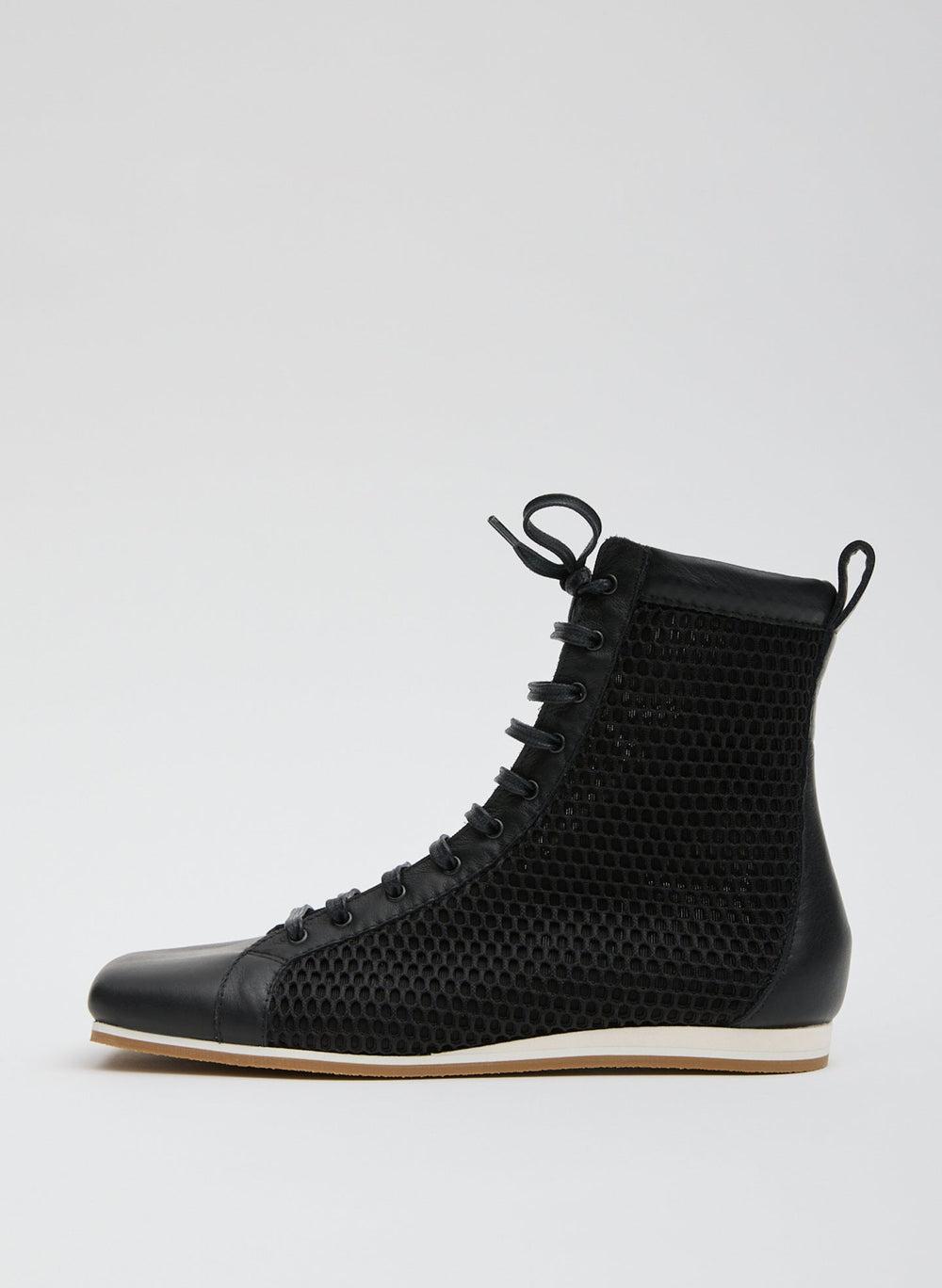 Seth Mesh High Top Sneaker | Tibi Black