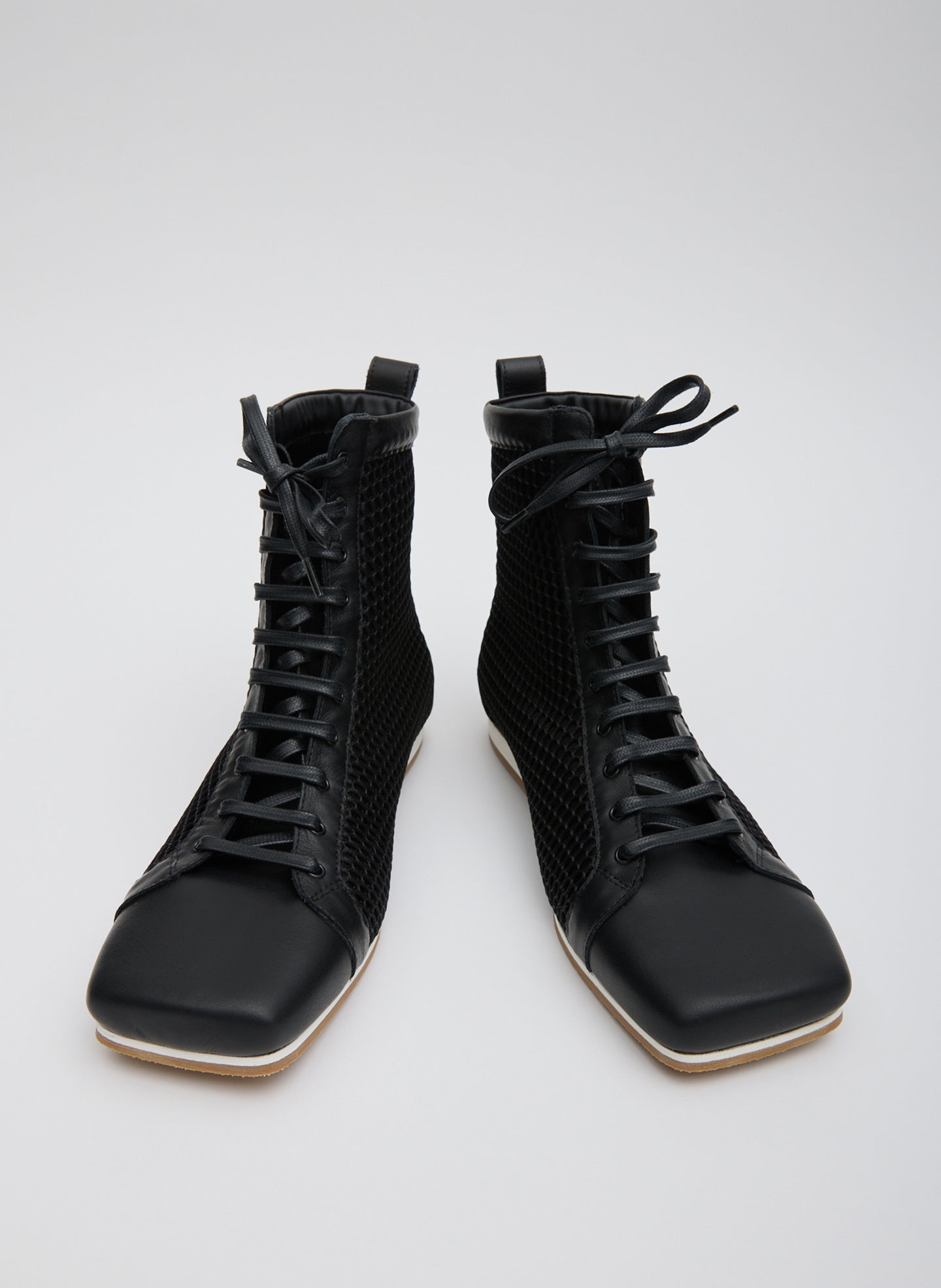 Seth Mesh High Top Sneaker | Tibi Black