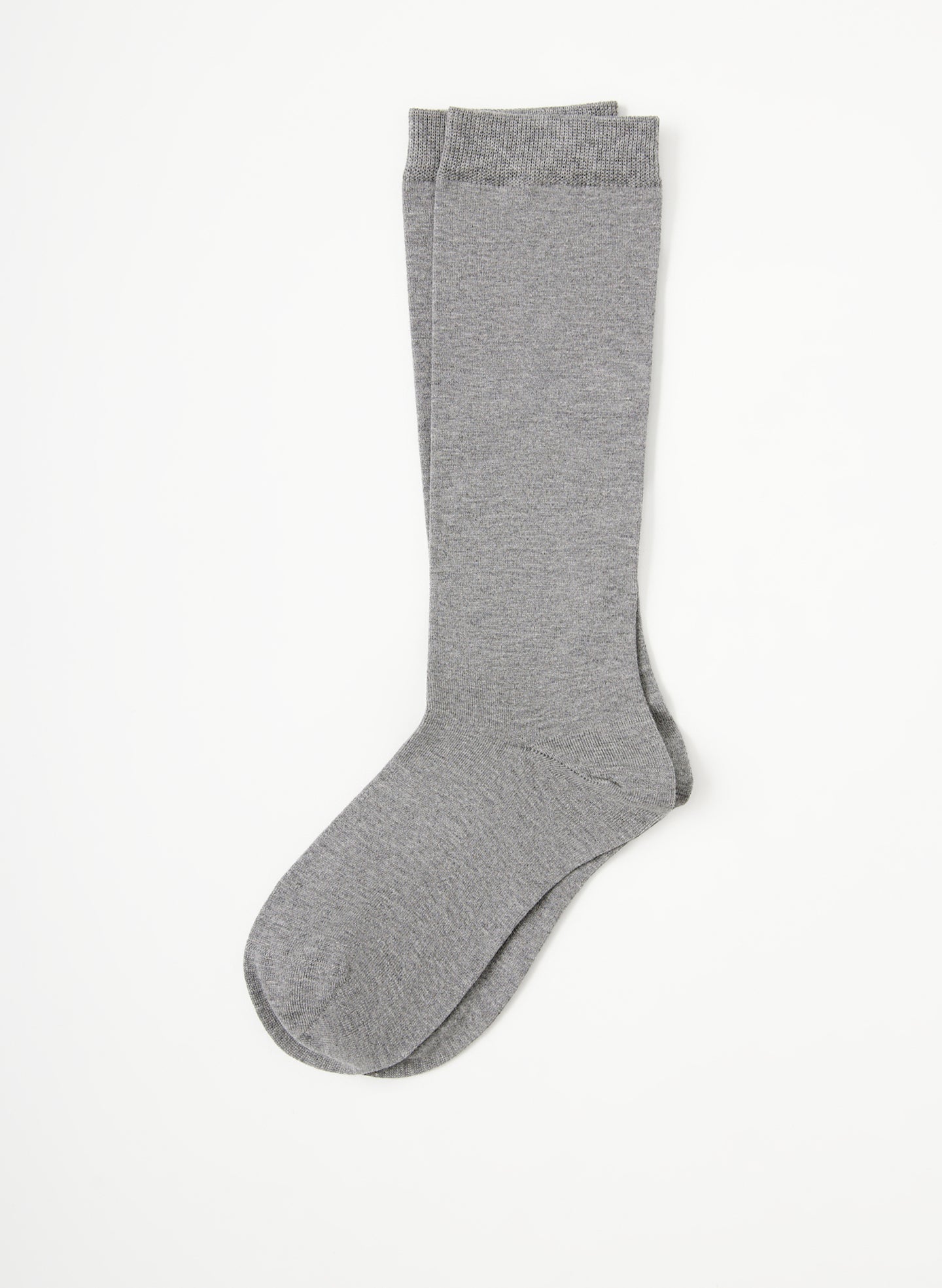 Classic Cotton Socks | Tibi Heather Grey