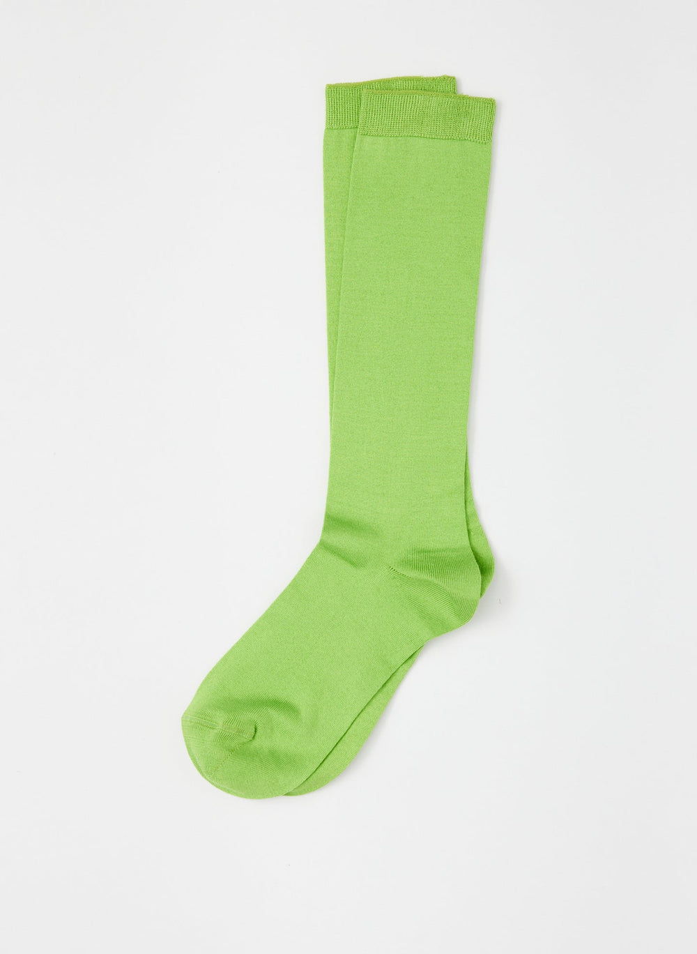 Classic Socks | Tibi Bright Green