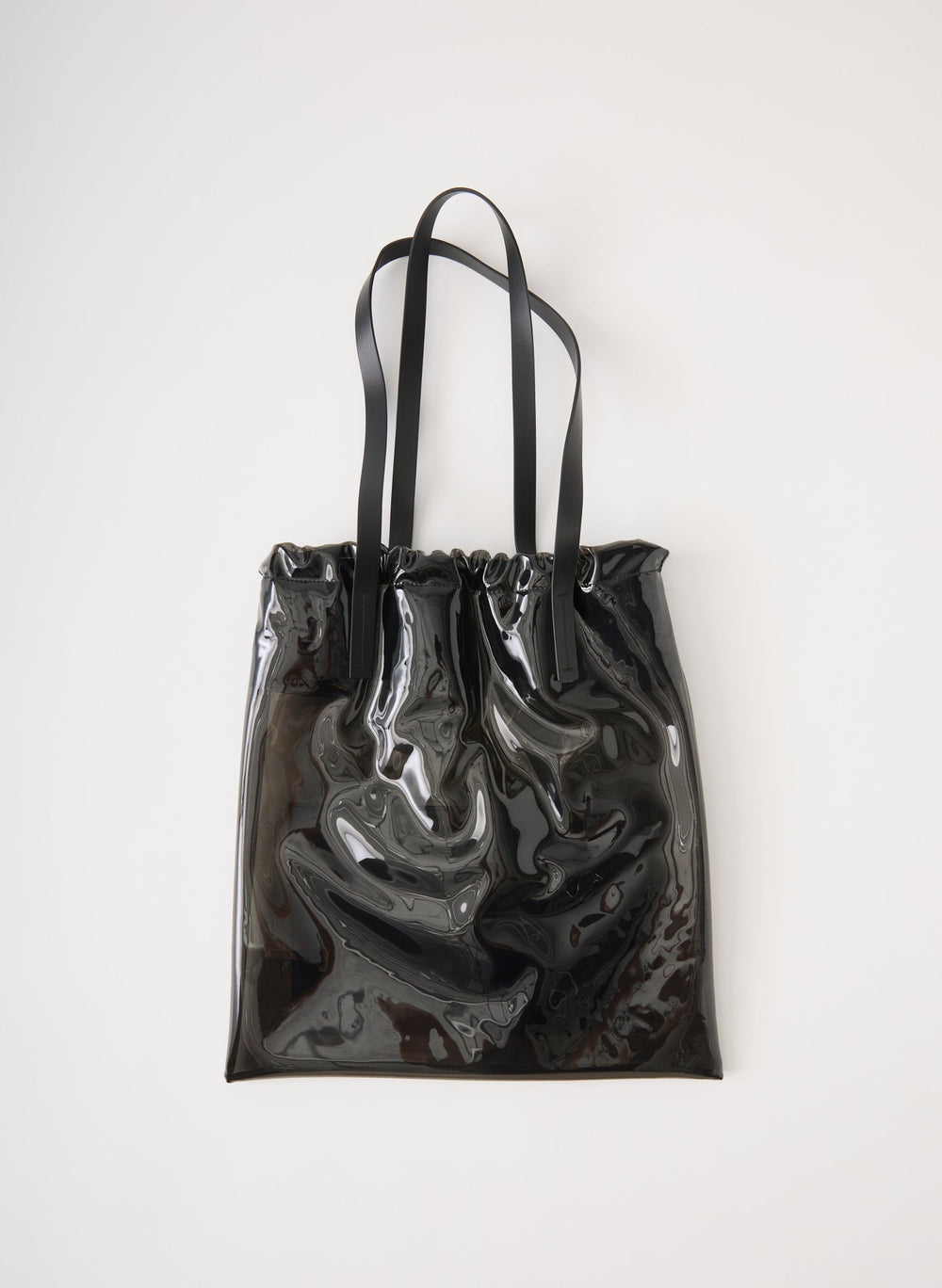 Ruched Lucas Bag | Tibi Clear Black