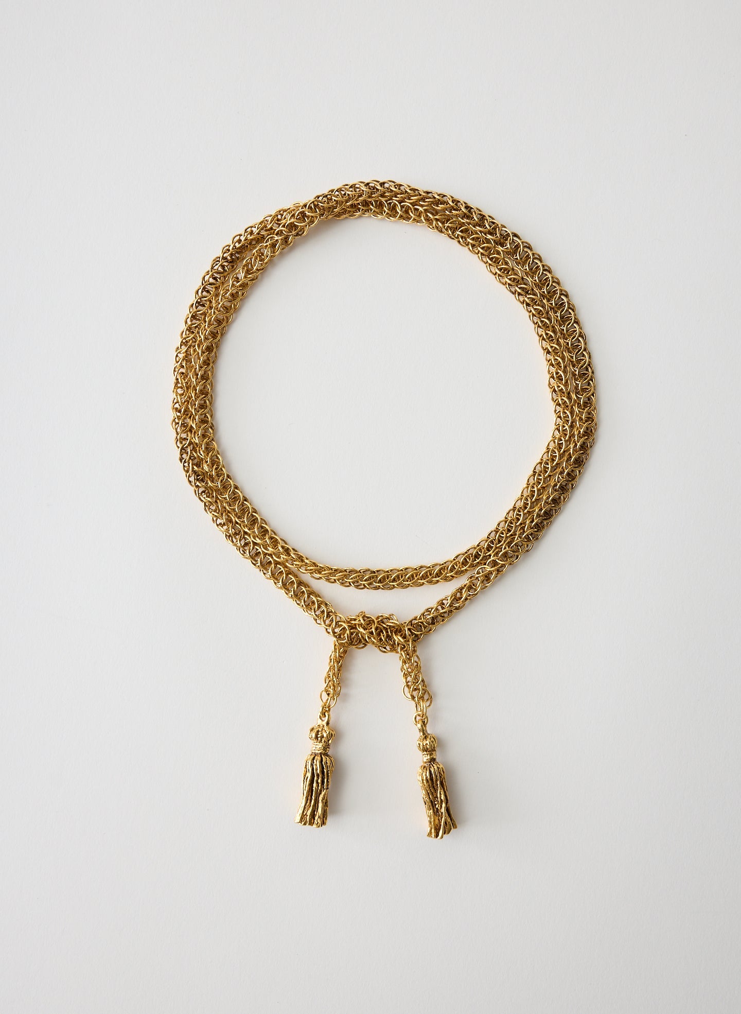 Tassel Necklace | Tibi Gold