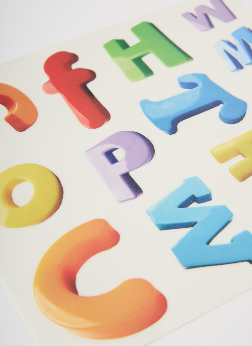Magnet Sticker Sheet | Tibi Multi