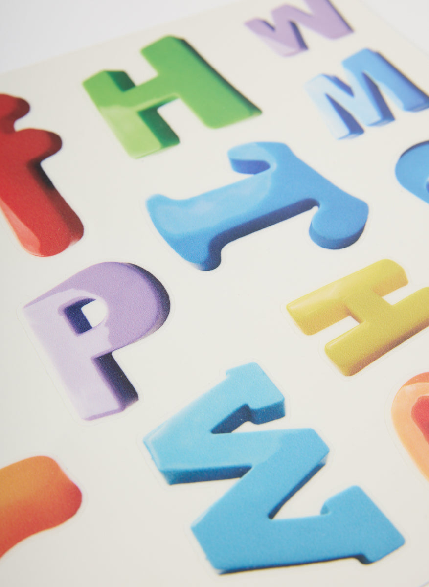 Magnet Sticker Sheet | Tibi Multi