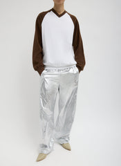 Perfect T-Shirt Vintage Sweatshirt | Tibi Brown Multi