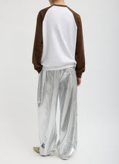 Perfect T-Shirt Vintage Sweatshirt | Tibi Brown Multi