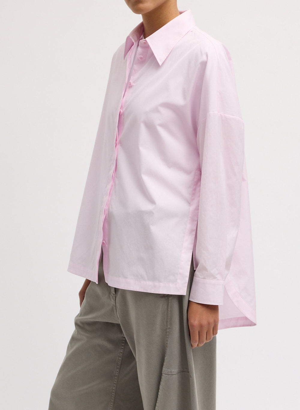 Gabe Oversized Shirt | Tibi Pink