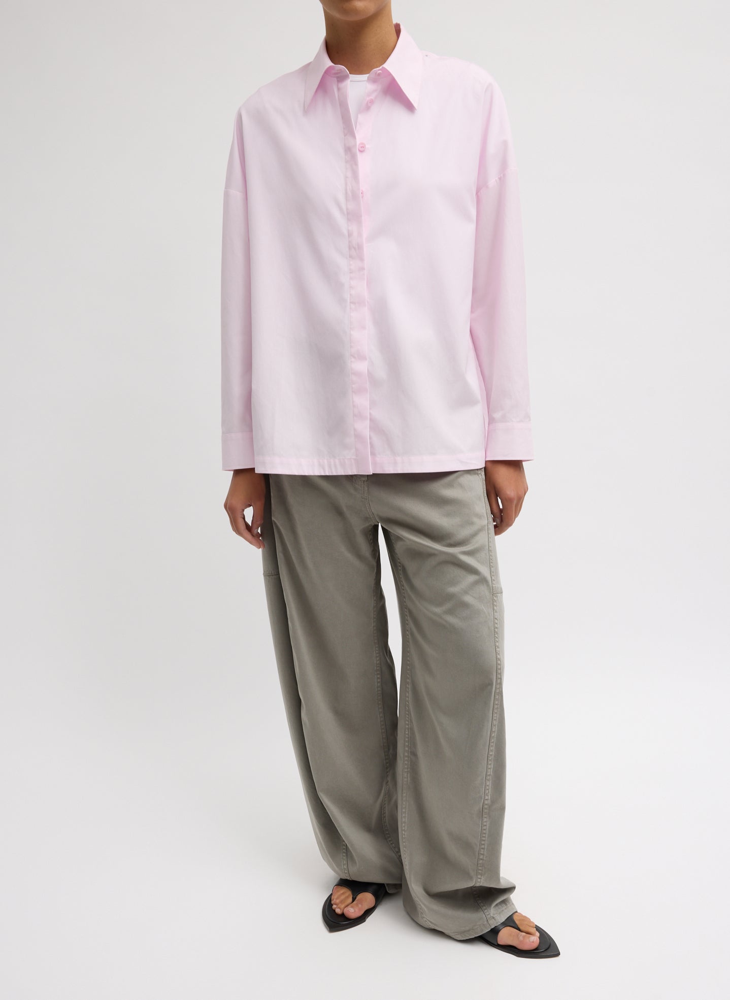 Gabe Oversized Shirt | Tibi Pink