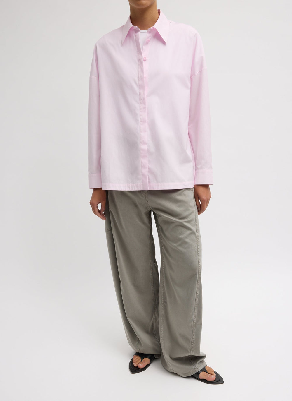 Gabe Oversized Shirt | Tibi Pink