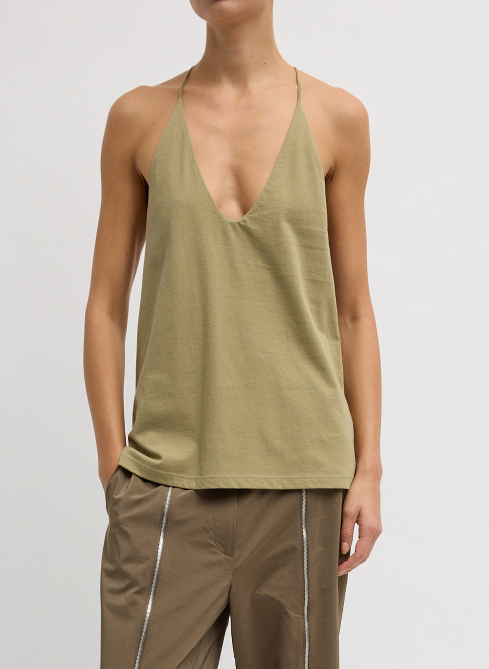 Racerback Tank | Tibi Fennel