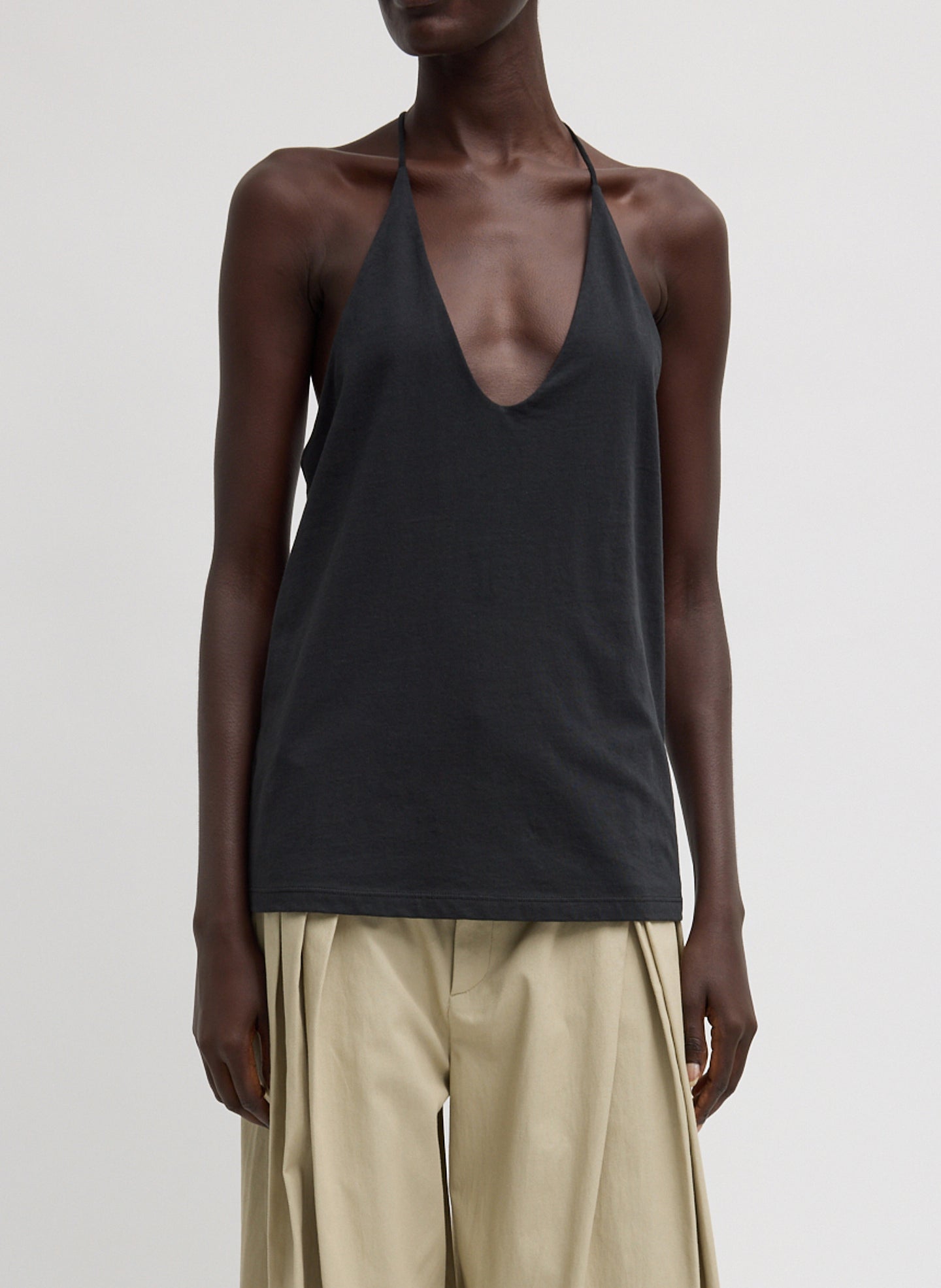 Racerback Tank | Tibi Black