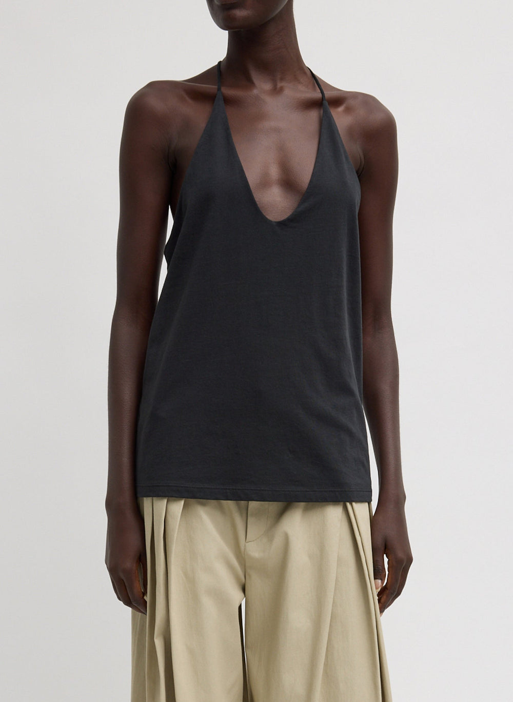 Racerback Tank | Tibi Black
