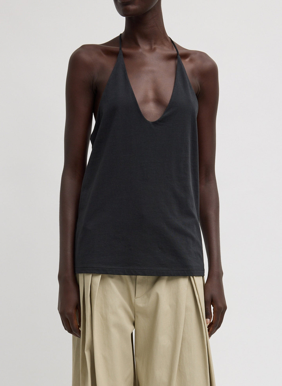 Racerback Tank | Tibi Black