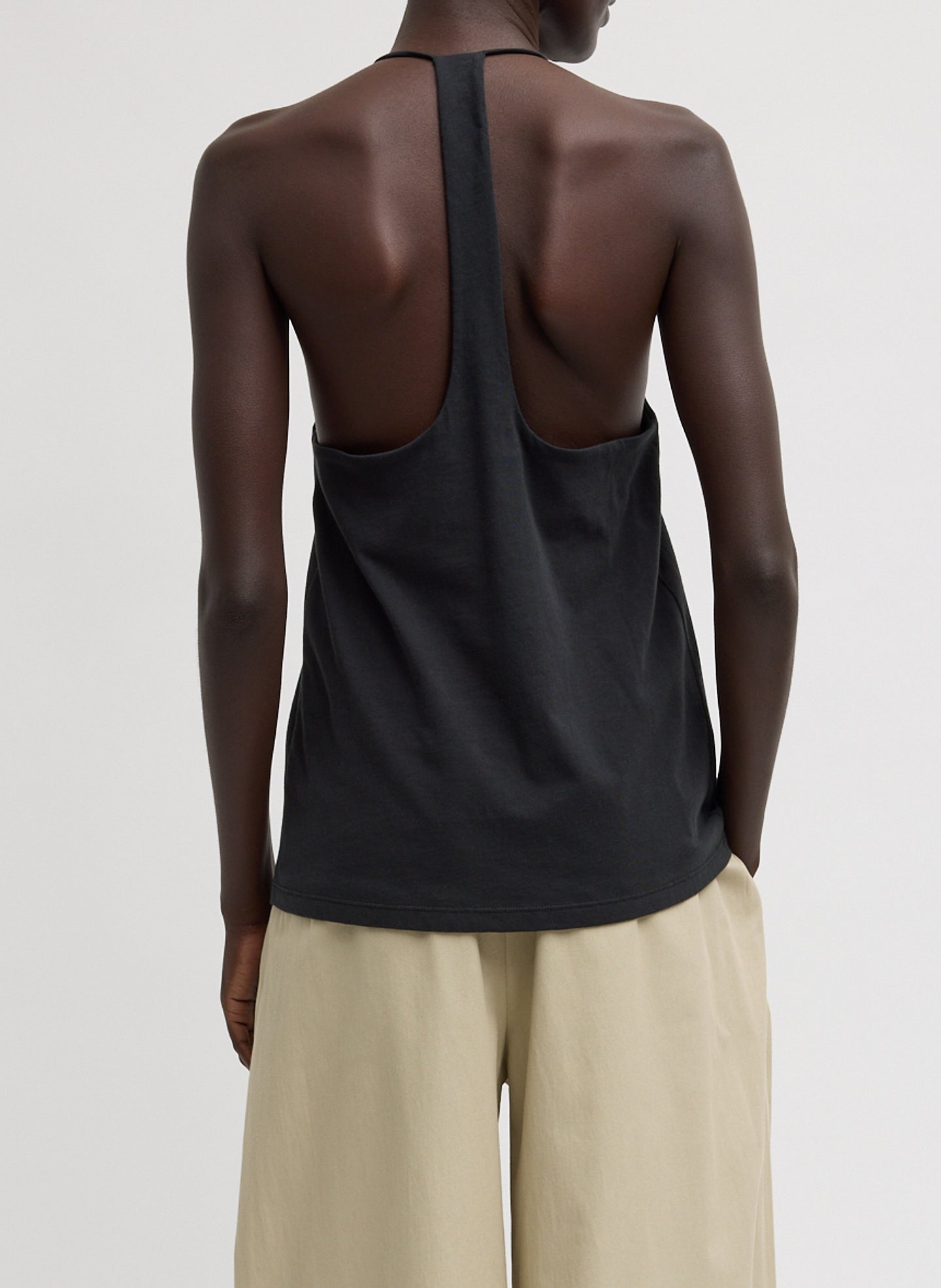Racerback Tank | Tibi Black
