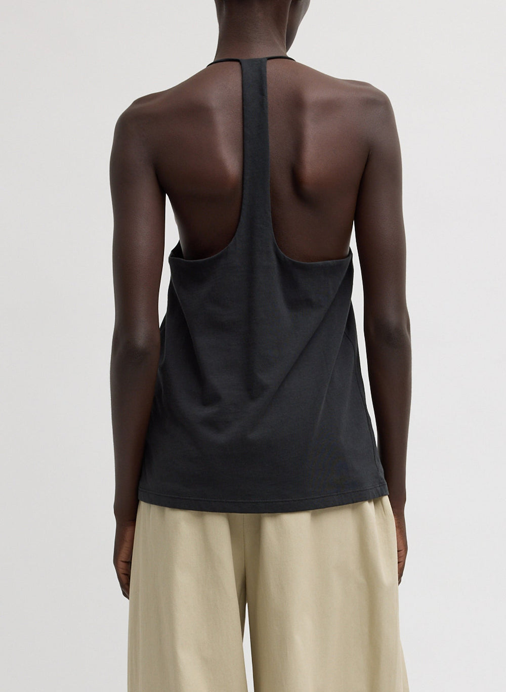 Racerback Tank | Tibi Black