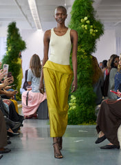 Chassis Hoop Pencil Skirt | Tibi Dijon