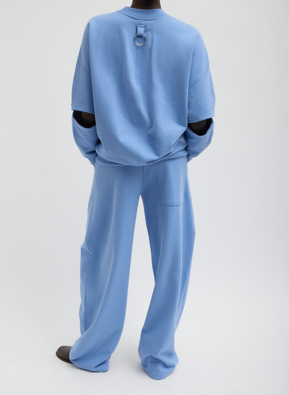 Sweatshirting Winslow Pant | Tibi Light Blue