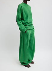 Sweatshirting Winslow Pant | Tibi Green