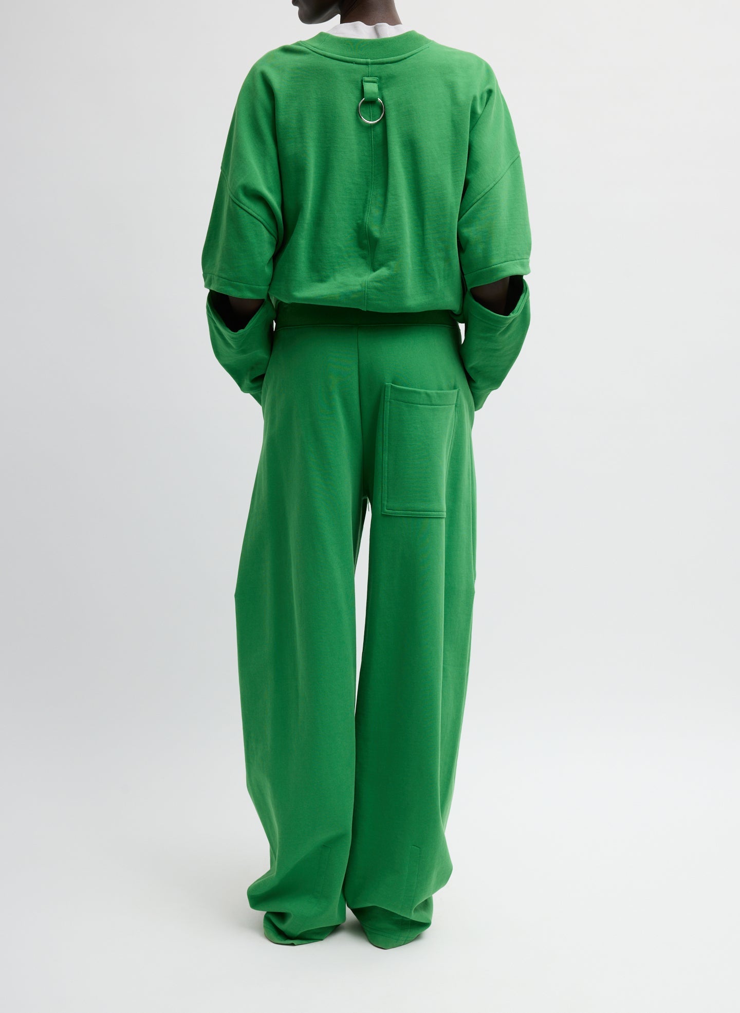 Sweatshirting Winslow Pant | Tibi Green