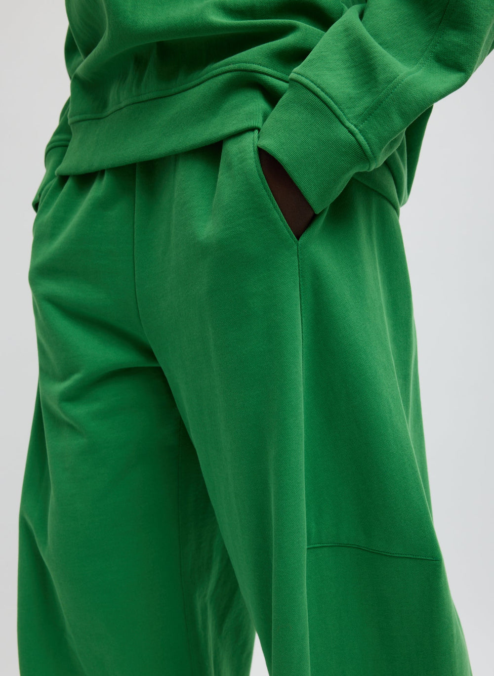 Sweatshirting Winslow Pant | Tibi Green