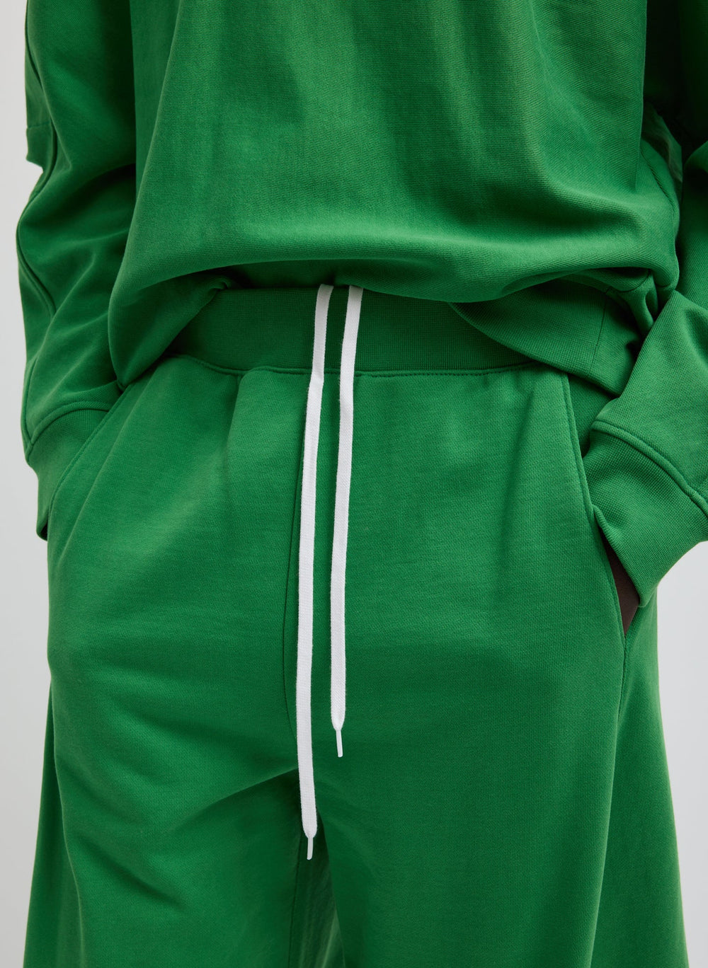 Sweatshirting Winslow Pant | Tibi Green