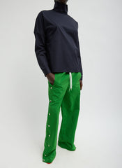 Nylon Snap Pull On Jogger | Tibi Green